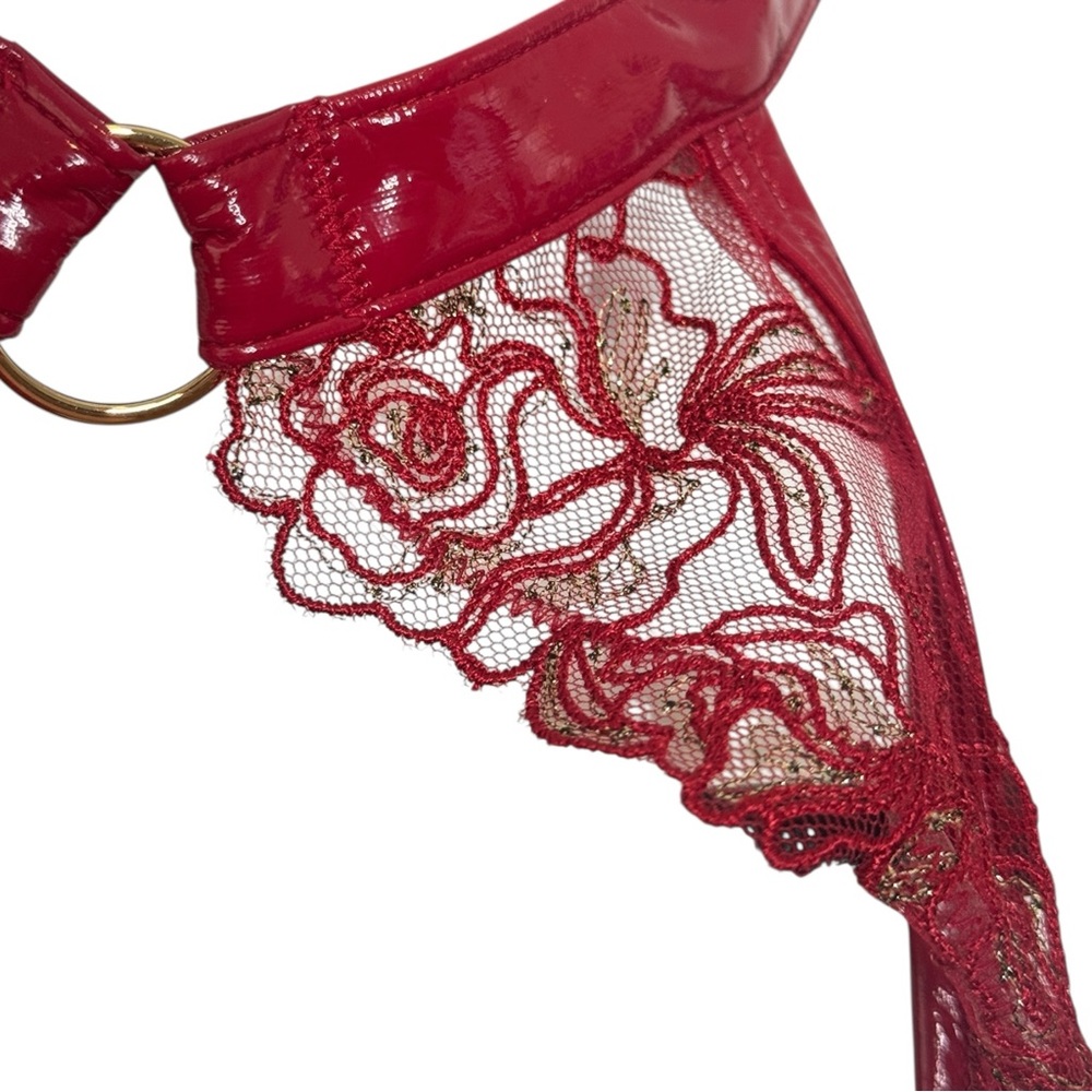 Victoria's Secret Burgundy Lace Chemise - Picture 8 of 10